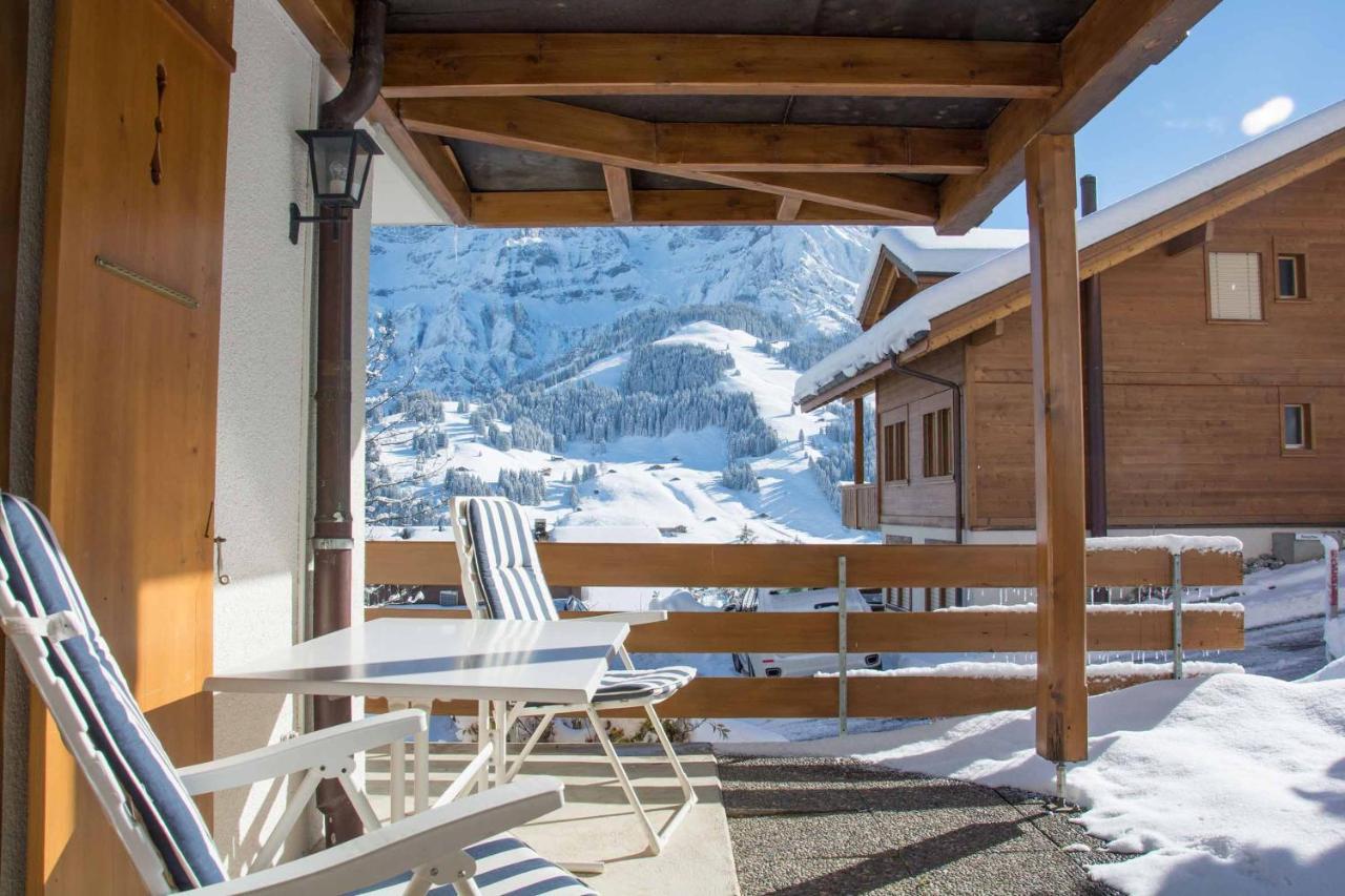 Ferienwohnung Senggi Adelboden Esterno foto